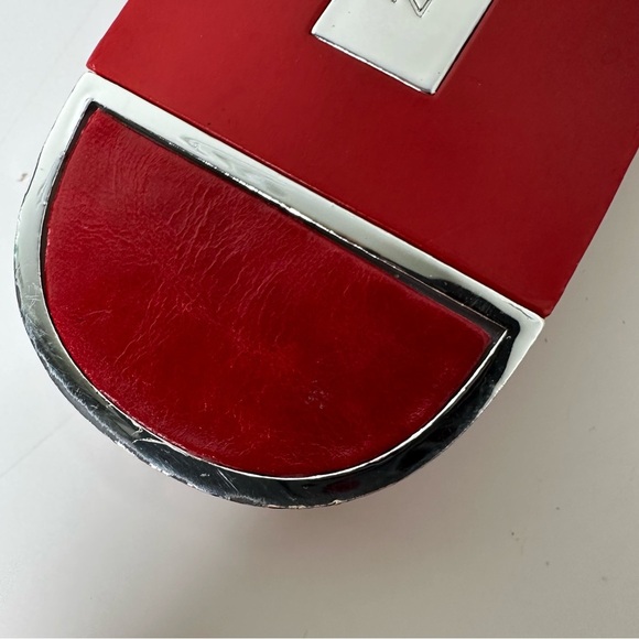 Zara basic women’s red sandals size 39 - Picture 7 of 15